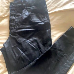 High waist button up jeans, worn once